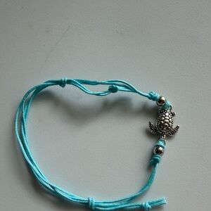 Turquoise Turtle Charm Bracelet